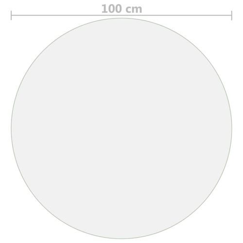 Протектор за маса, прозрачен, Ø 100 см, 1,6 мм, PVC