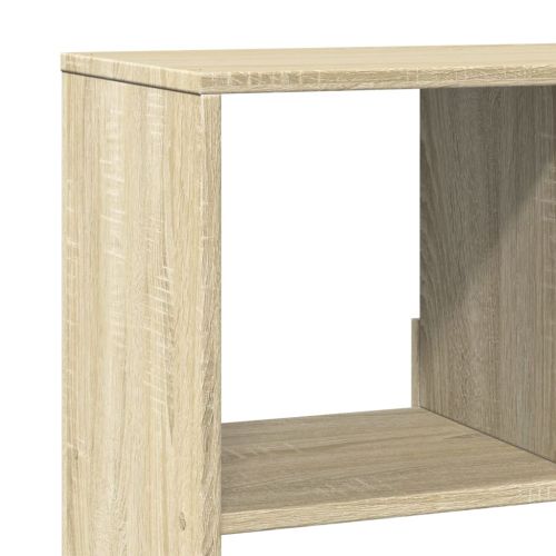 Библиотека, сонома дъб, 100x33x187,5 см, инженерно дърво