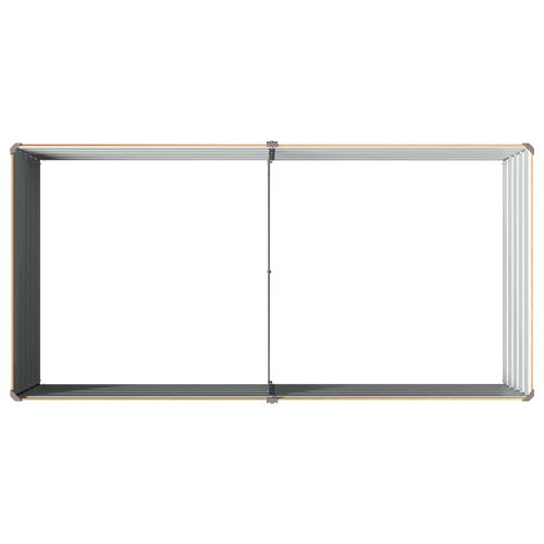 Вдигната леха за градина Натурално 160 x 80 x 55 см