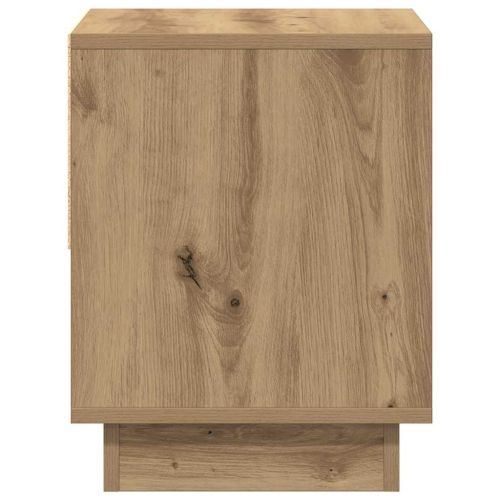 Нощна маса 2 бр. Дъб 45 x 34 x 44 см Инженерна дървесина