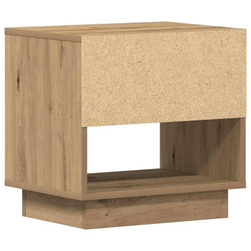 Нощна маса 2 бр. Дъб 45 x 34 x 44 см Инженерна дървесина