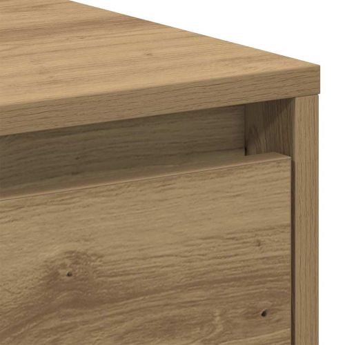 Нощна маса 2 бр. Дъб 45 x 34 x 44 см Инженерна дървесина