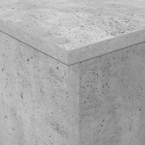 Етажерка за списания Циментено сиво 70 x 41 x 126 см