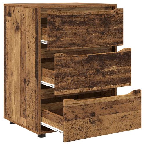 Шкаф за съхранение 60 x 48 x 81 см Инженерна дървесина
