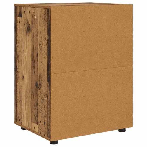Шкаф за съхранение 60 x 48 x 81 см Инженерна дървесина