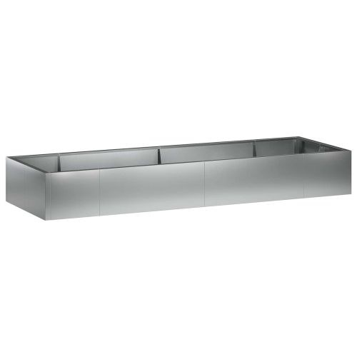 Задържащи стени 8 бр. 300 x 100 x 30 см Поцинкована стомана