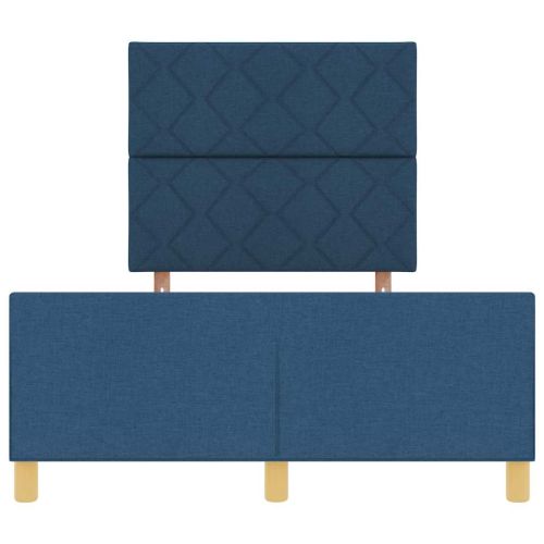 Рамка за легло с таблото Синьо 120 x 200 cm текстил