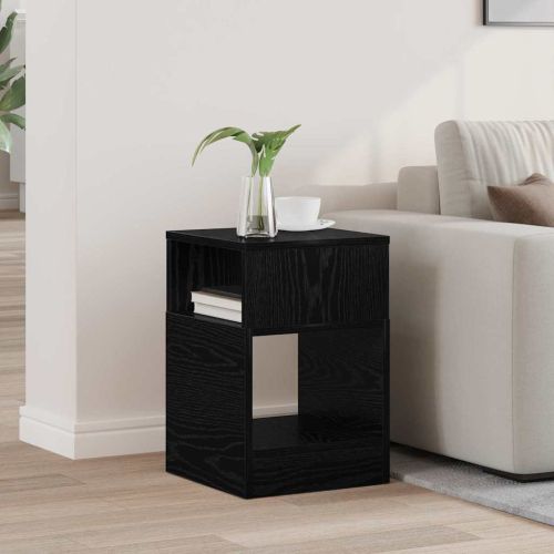 Крайна масичка Черния дъб 30,5 x 30 x 45 см Инженерна дървесина