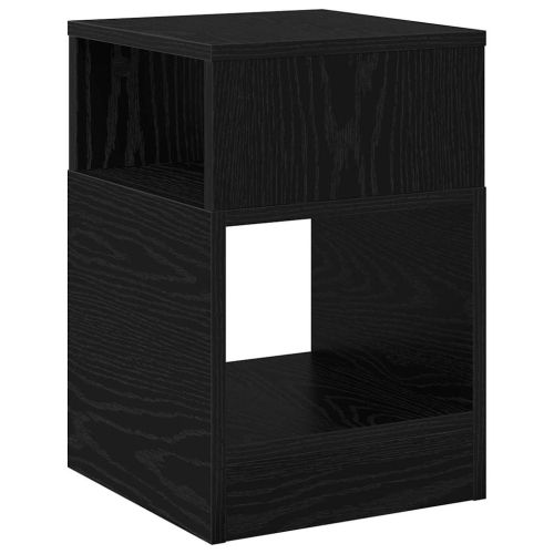 Крайна масичка Черния дъб 30,5 x 30 x 45 см Инженерна дървесина