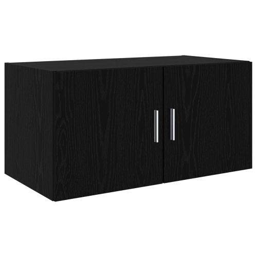 Шкаф за съхранение 3 бр. Черния дъб 80 x 42,5 x 225 см