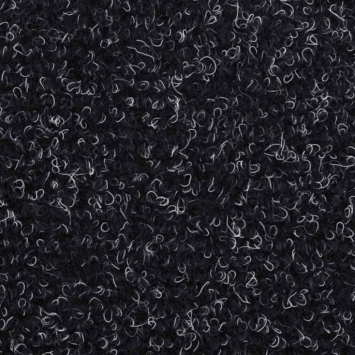 Изтривалки за стълби, самозалепващи се, 30 бр., 56x17x3 см, черни, полукръгли