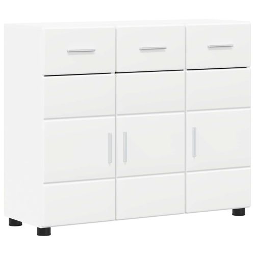 Служебен шкаф FLORIN 88,5 x 30,5 x 73 см Бяло