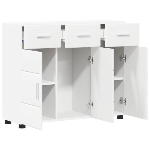 Служебен шкаф FLORIN 88,5 x 30,5 x 73 см Бяло