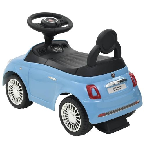Детска кола за яздене "Fiat 500" синя