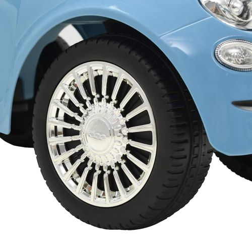 Детска кола за яздене "Fiat 500" синя