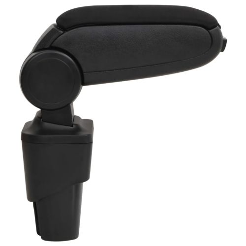 Подлакътник за кола черен 17x32x(35,5-52) см ABS