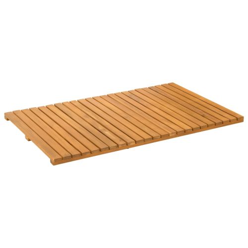 Постелка за баня Натурално 80 x 50 cm Солидно акациево дърво