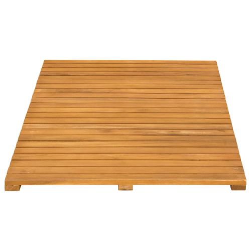 Постелка за баня Натурално 80 x 50 cm Солидно акациево дърво