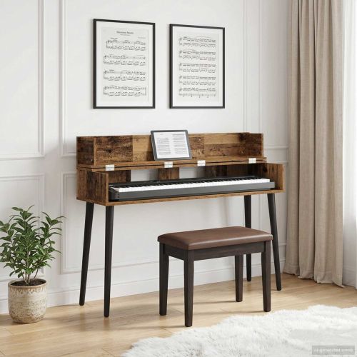 Студио бюро Дъбова дървесина 130 x 40 x 19,5 см