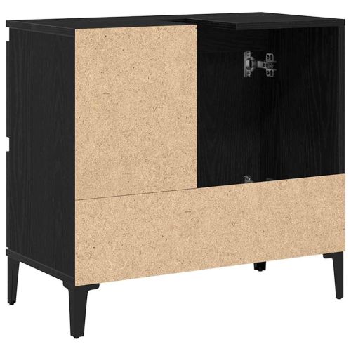 Шкаф за баня Черния дъб 65 x 33 x 60 см Инженерна дървесина