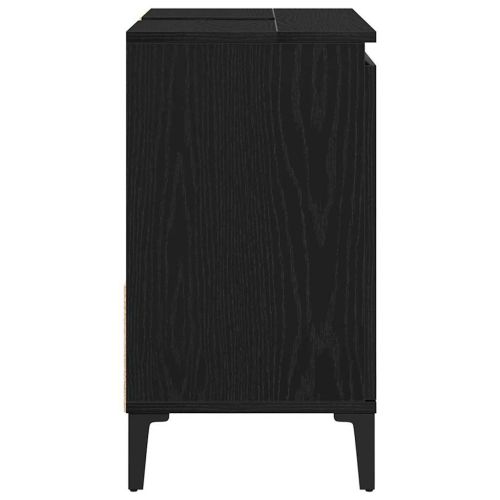 Шкаф за баня Черния дъб 65 x 33 x 60 см Инженерна дървесина