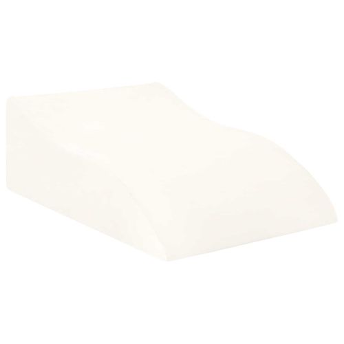 Възглавничка за крака 68 x 40 x 21,5 см PU пяна Бяло