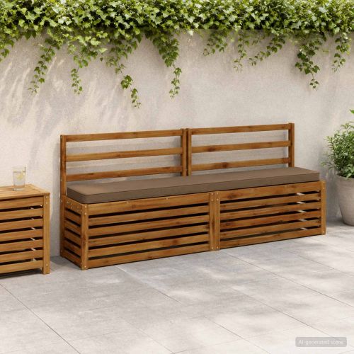 Калъфи за пейки, 2 части VUGHT 2 pcs 100% полиестер Таупе