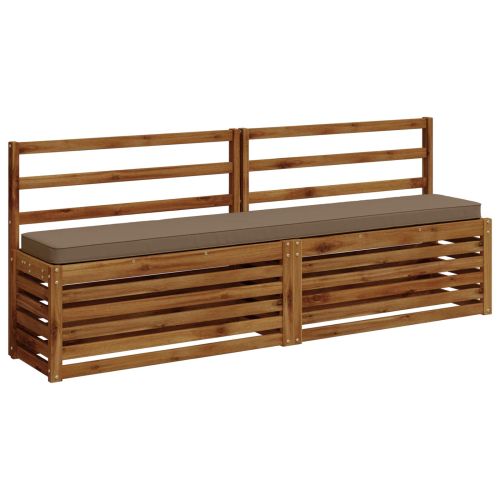 Калъфи за пейки, 2 части VUGHT 2 pcs 100% полиестер Таупе
