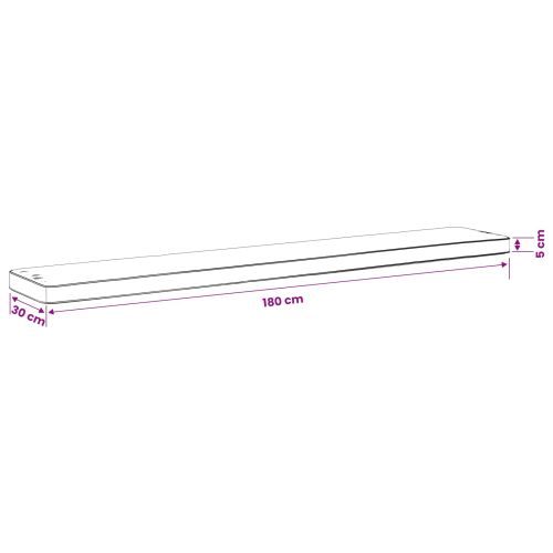 Калъфи за пейки, 2 части VUGHT 2 pcs 100% полиестер Таупе