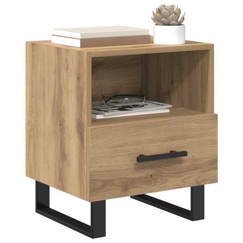 Нощен шкаф Дъб 40 x 35 x 47,5 см Инженерна дървесина