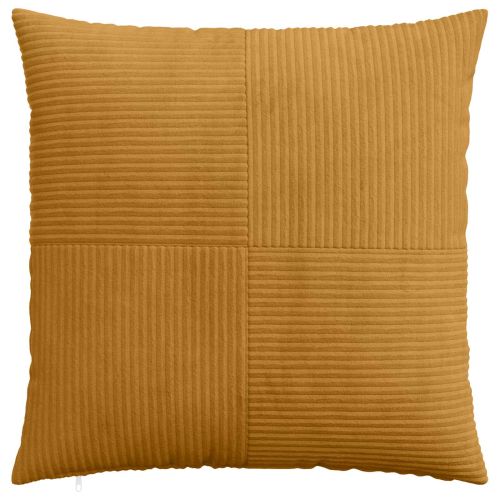Калъфка за възглавница 2 pcs ALMELO Жълто 70 x 70 cm кордурой