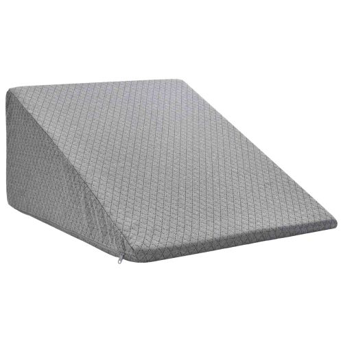 Възглавничка за крака 60 x 50 x 30 см Мек Мемори пяна Сив