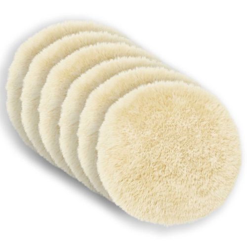 Калъфка за възглавница 6 pcs HEERLEN Кремаво Ø 50 cm ПВ флийс