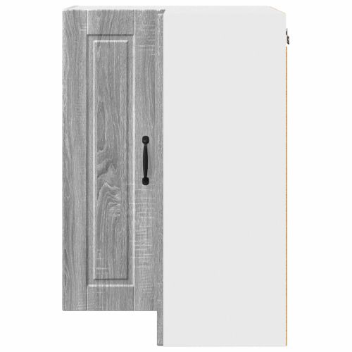 Стенно ъглово шкафче PORTO Сив Сонома 57 x 57 x 80 см