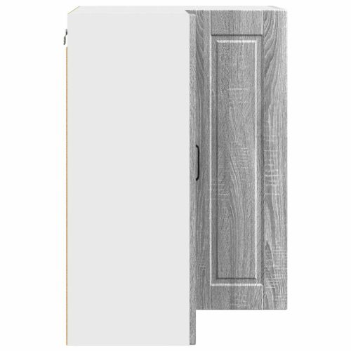 Стенно ъглово шкафче PORTO Сив Сонома 57 x 57 x 80 см