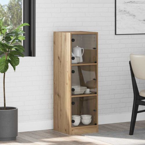 Висок шкаф Дъб 35 x 37 x 109 см Инженерна дървесина