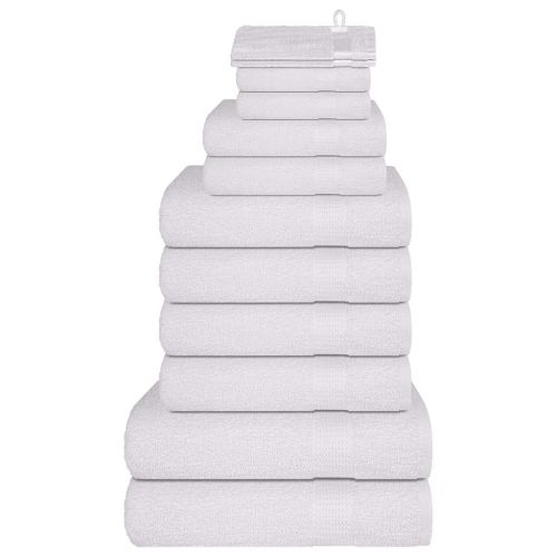 Комплект кърпи FROGN, 12 части, бял, 360 г/м²