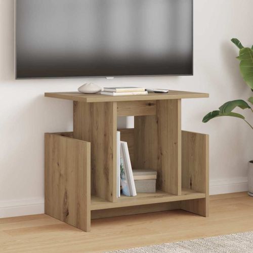 ТВ стойка 2 бр. Дъб Инженерна дървесина