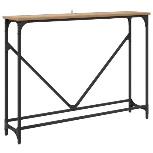 Конзолна маса Дъб 102 x 23 x 75 см Инженерна дървесина
