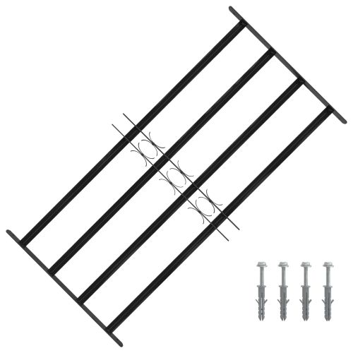 Сигурност за прозорец 115 x 60 см Поцинкована стомана