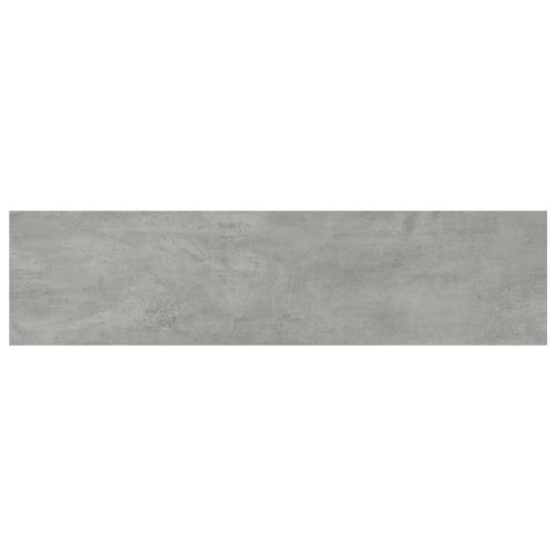 Рафтове за етажерка, 4 бр, бетонно сиви, 80x20x1,5 см