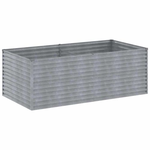 Градинска повдигната леха 196x100x69 см кортенова стомана