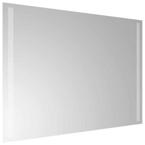 LED огледало за баня, 70x50 см