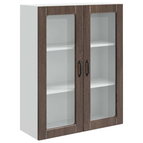 Панел за миялна машина Kalmar Кафяв дъб 80 x 31 x 100 см