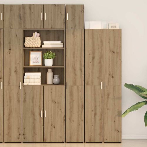 Кабинет за съхранение с рафтове Дъб артизан 30 x 42,5 x 225 см
