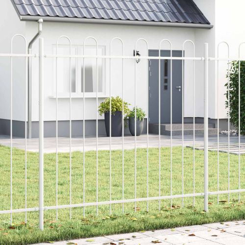 Градска ограда BOXTEL 3 бр. 5,1 x 1,5 м Бяло