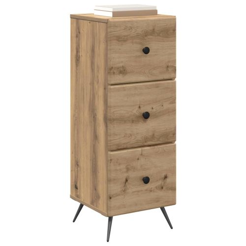 Чекмеджетен шкаф 33 x 34,5 x 90 см Инженерна дървесина