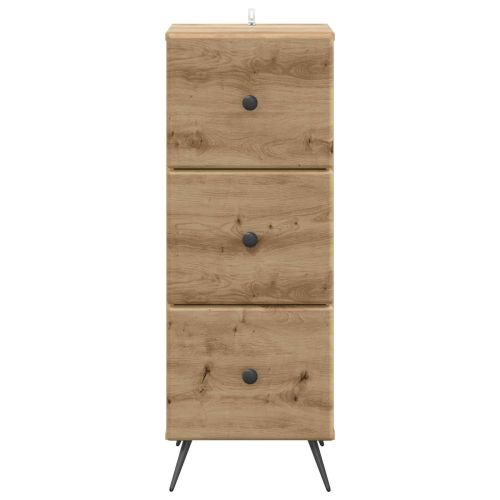 Чекмеджетен шкаф 33 x 34,5 x 90 см Инженерна дървесина