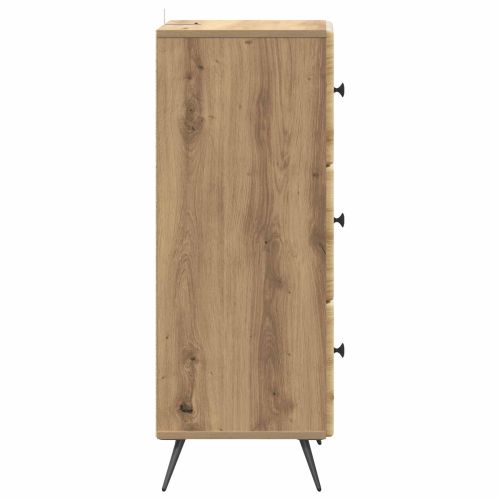 Чекмеджетен шкаф 33 x 34,5 x 90 см Инженерна дървесина