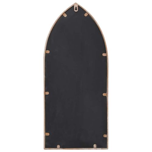Градинско огледало пясъчно 70x30 см желязо за външна употреба